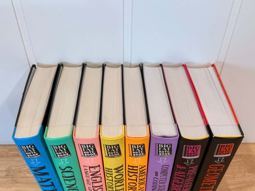 Everything You Need to Ace... Big Fat Notebook 8-Book Set (Middle & High School) - Picture 4 of 5